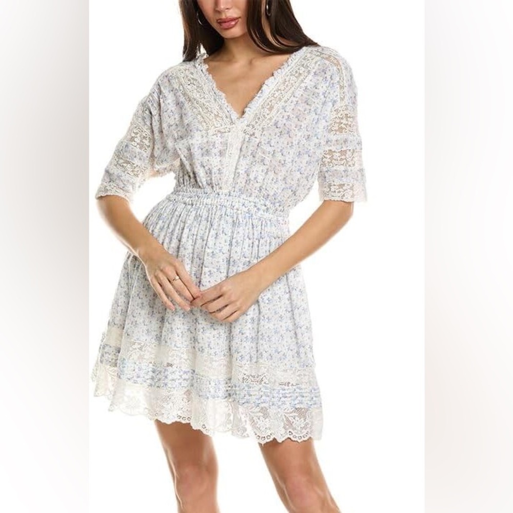 NWT LoveShackFancy Newton Floral Dress